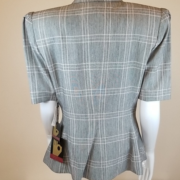 VTG Sassoon Plaid Suiting Jacket - Picture 7 of 16